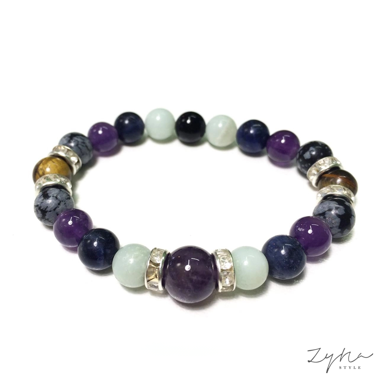 Nyilas horoszkóp ásvány karkötő