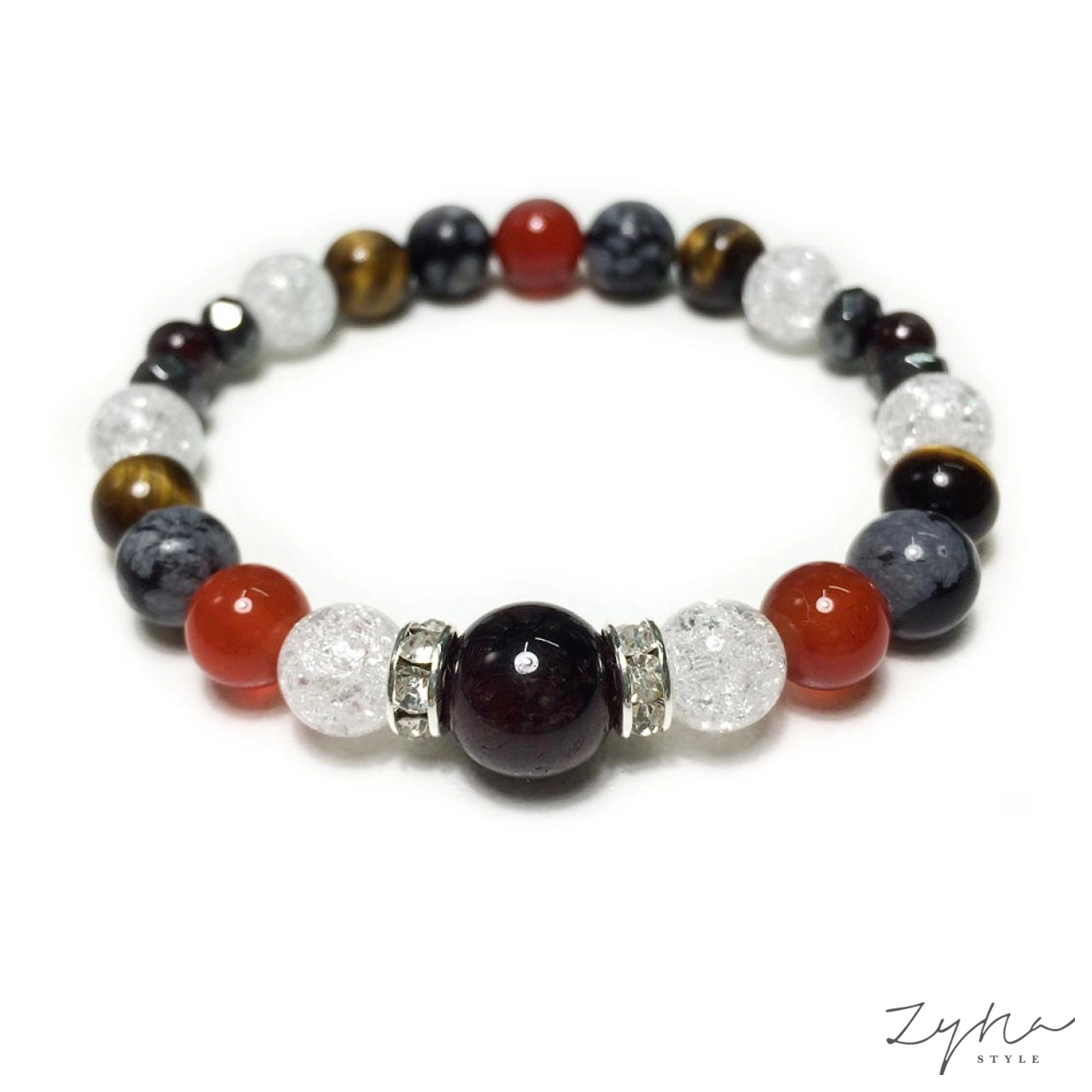 Skorpió horoszkóp női ásvány karkötő