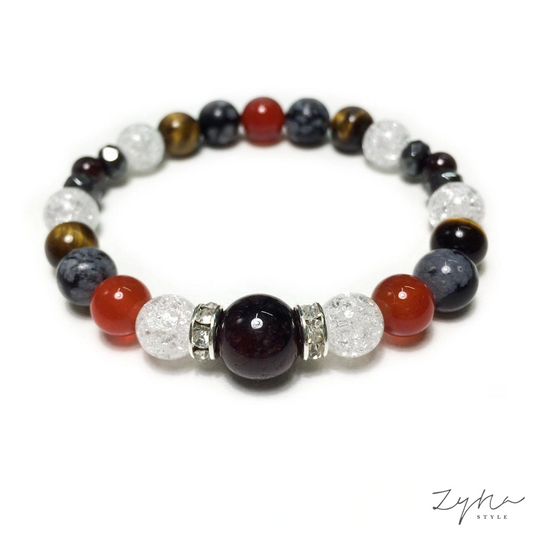 Skorpió horoszkóp női ásvány karkötő