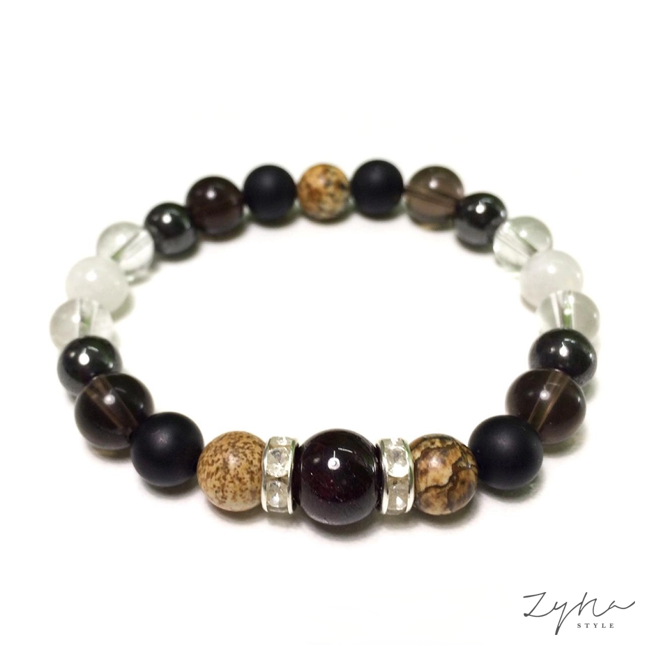 Bak horoszkóp ásvány karkötő