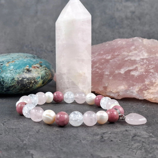 Önbizalom növelő, stresszoldó ásvány karkötő