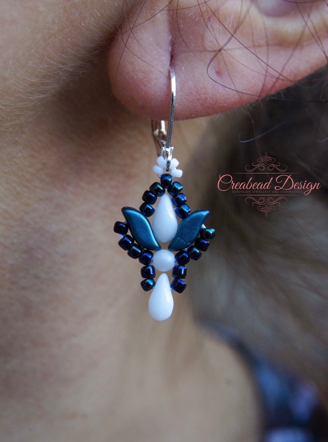 Tulipán fülbevaló több színben