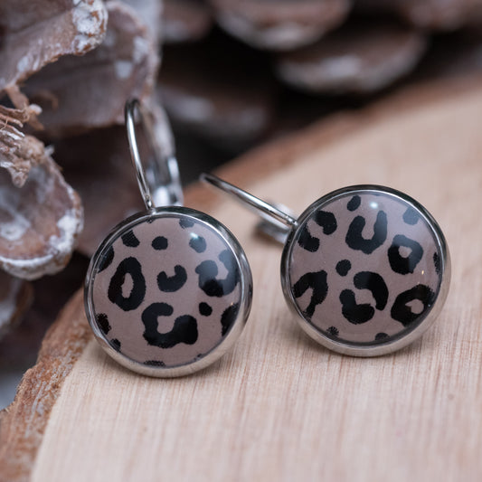 Cabochon stílusú fülbevalók