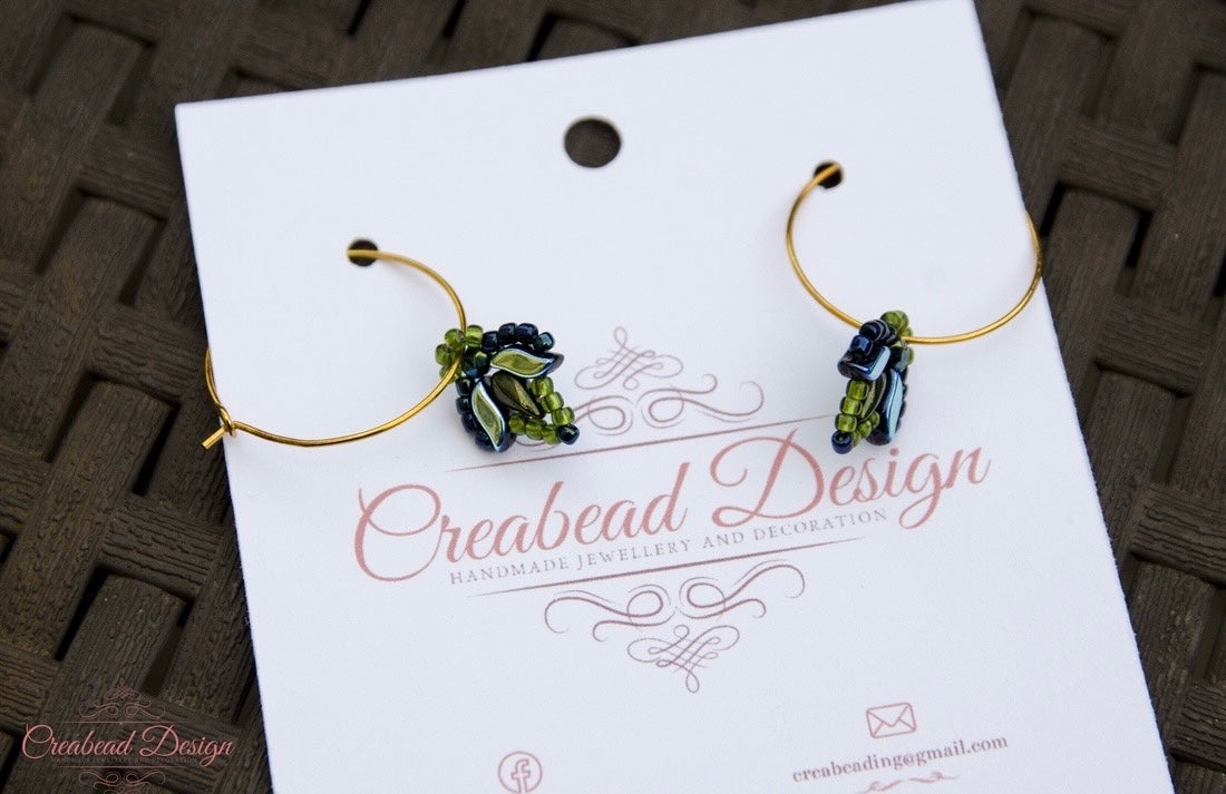 Matyóvirág karikán több színben