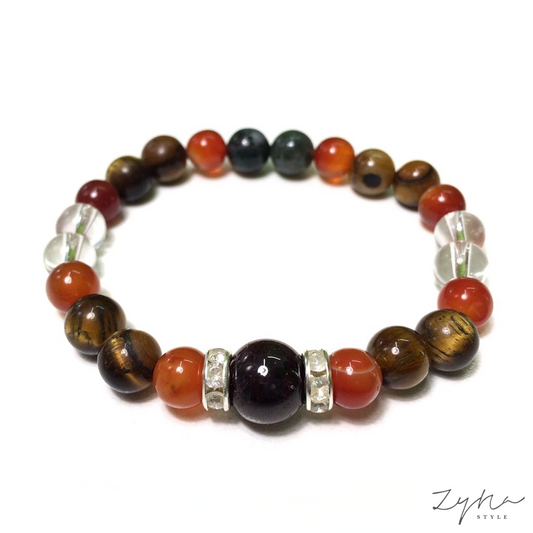 Ikrek horoszkóp ásvány karkötő