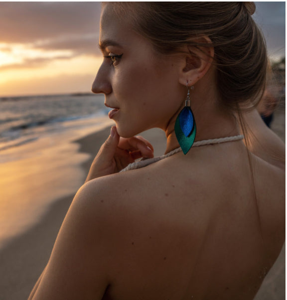 BALI FÜLBEVALÓ - Kék árnyalatok